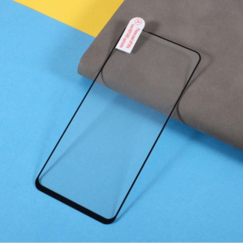 Xiaomi Redmi Note 10/10S/Poco M5S Black Edge Skärmskydd I Härdat Glas